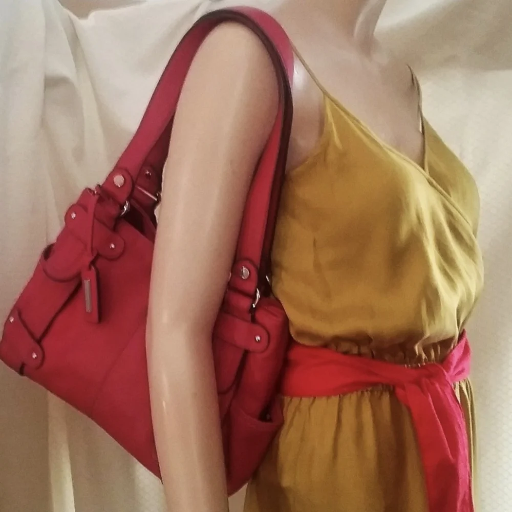 Lou & Grey Chartreuse Belted Wrap Jumpsuit XS